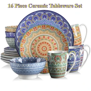 Vancasso Bohemian Mandala Patterned Ceremic Tableware
