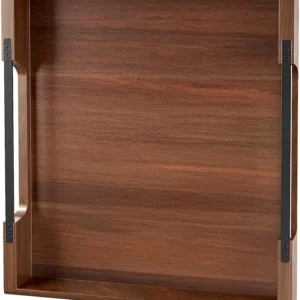 20" Square Acacia Wood Serving Tray
