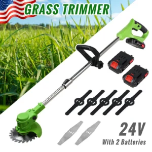 Cordless String Grass Trimmer Cutter